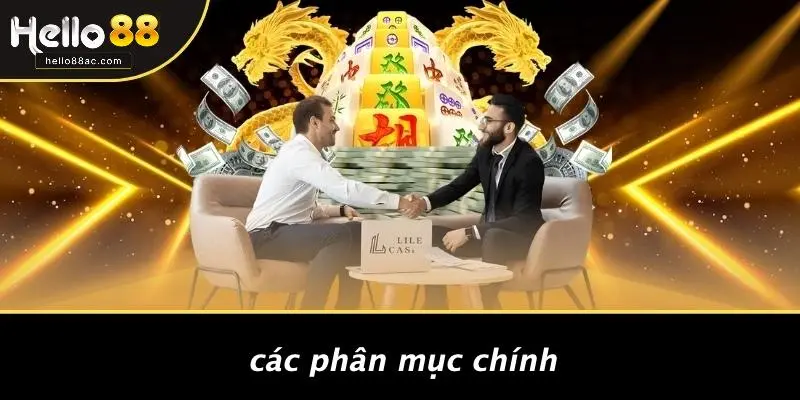 Các Phân Mục Chính