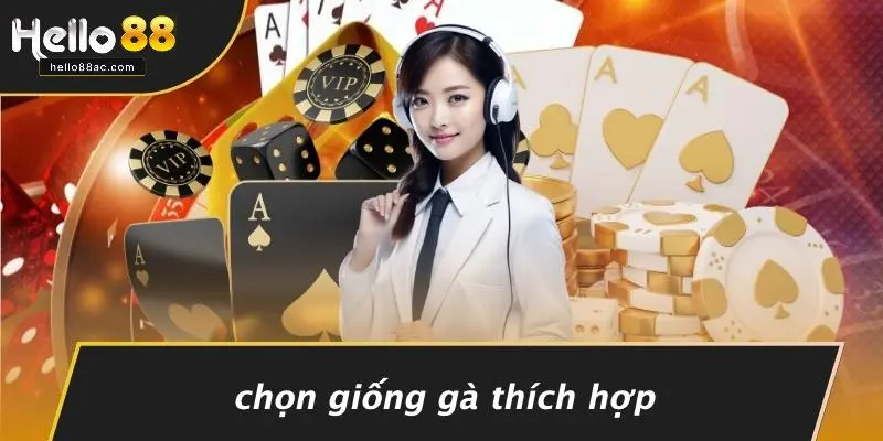 Chọn Giống Gà Thích Hợp