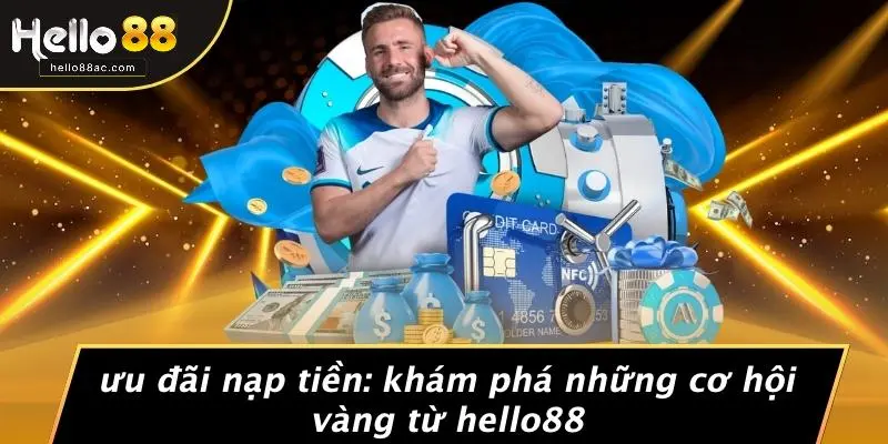 ƯU ĐÃI NẠP TIỀN: KHÁM PHÁ NHỮNG CƠ HỘI VÀNG TỪ HELLO88
